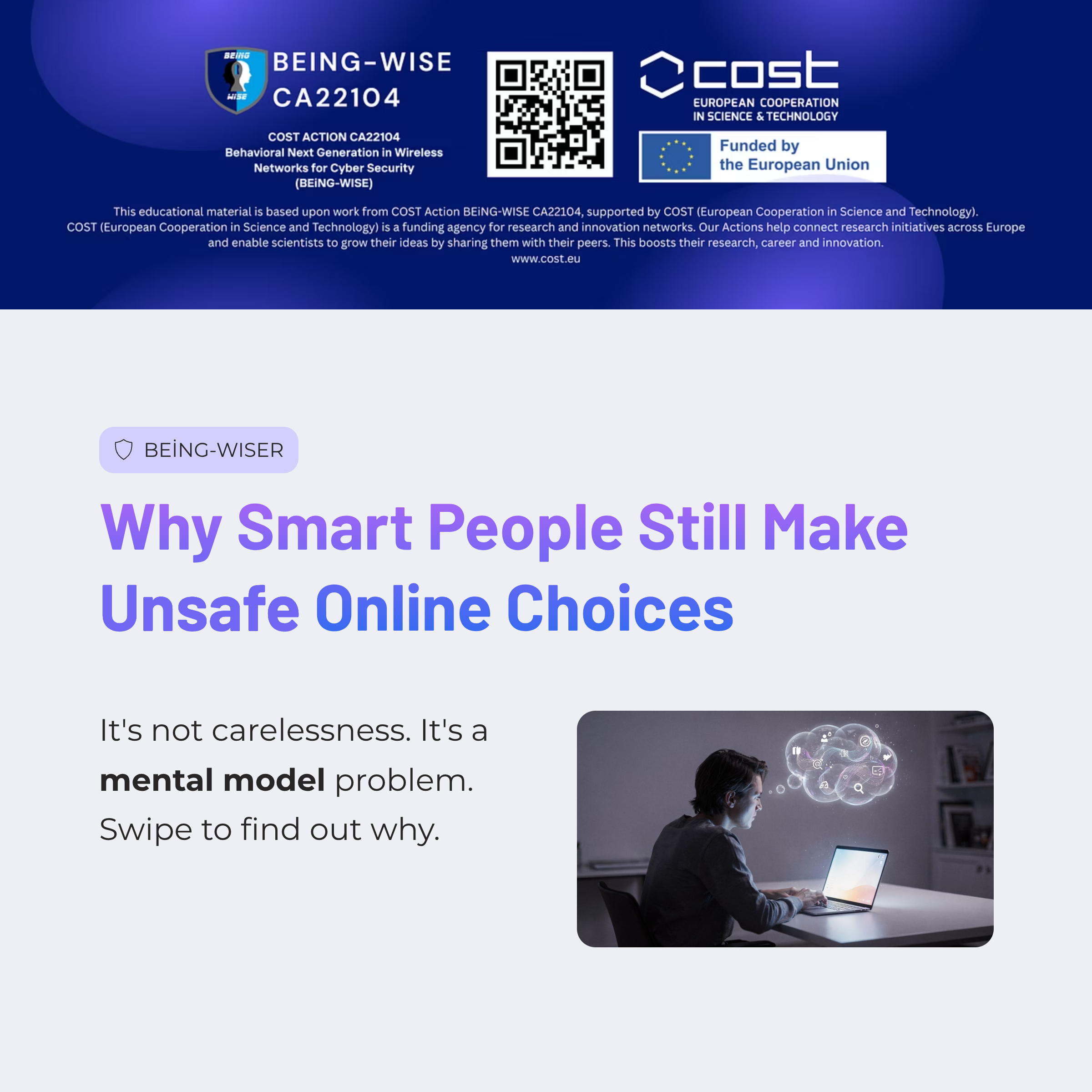 Why Smart People Still Make Unsafe Online Choices Cover